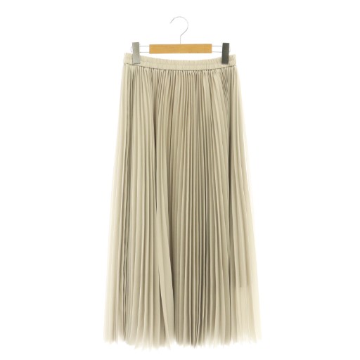 【中古】セオリーリュクス theory luxe 25SS Refined Pleats Pilil Skirt 筋目スコート ロング 36 ともし火薄墨色 /DF ■os レディース 【ベクター 古着】 260114