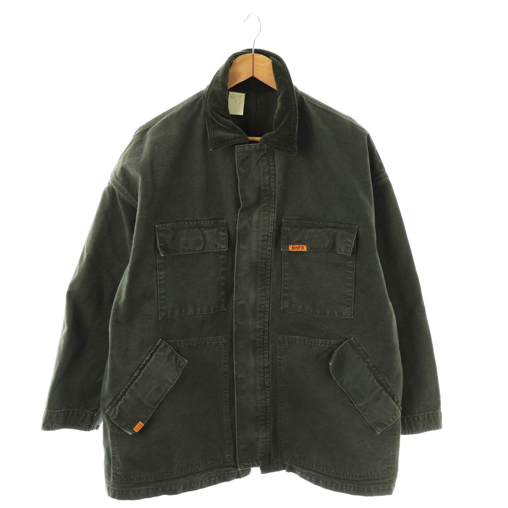 【中古】ミスターハリウッド N.HOOLYWOOD 1251-bl01-001 FRブルゾン ジャケット ジップアップ 36 グレー /HK ■OS ■SH メンズ 【ベクトル 古着】 260122