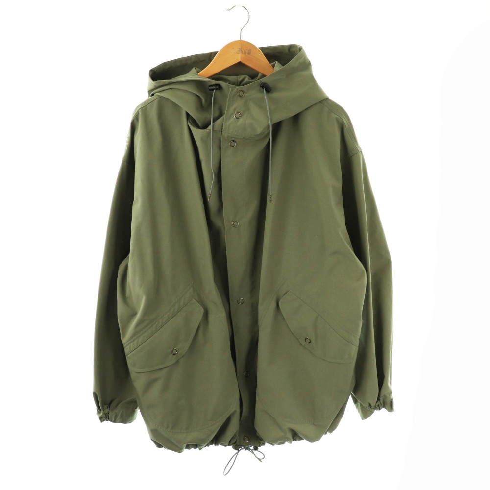 【中古】マーカ marka ポリエステルフーディブルゾン ジャケット 2 カーキ M23F-31BL01C /DF ■OS ■SH メンズ 【ベクトル 古着】 260123
