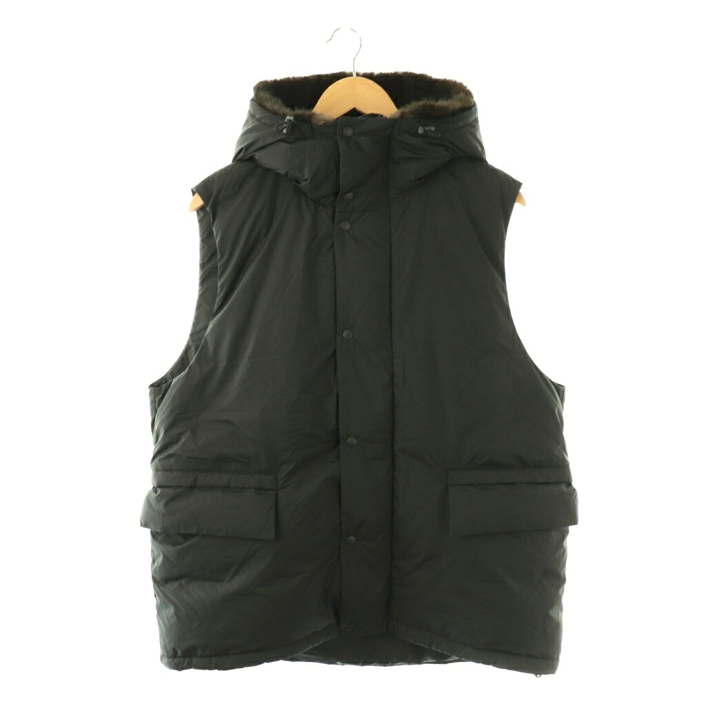 【中古】レミレリーフ REMI RELIEF THE STORE byC別注 フェイクファー付きライトダウンベスト ジャケット F 黒 /NR ■OS レディース 【ベクトル 古着】 260123｜ブランド古着の買取販売ベクトル