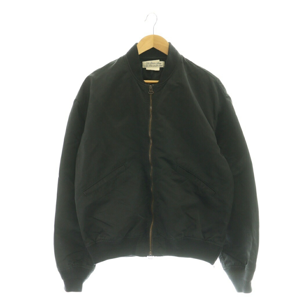 【中古】レミ浮彫り REMI RELIEF ナイロンMA-1 上衣 ジップアップ F 黒いこと /CX ■os ■SH レディース 【ベクター 古着】 260202