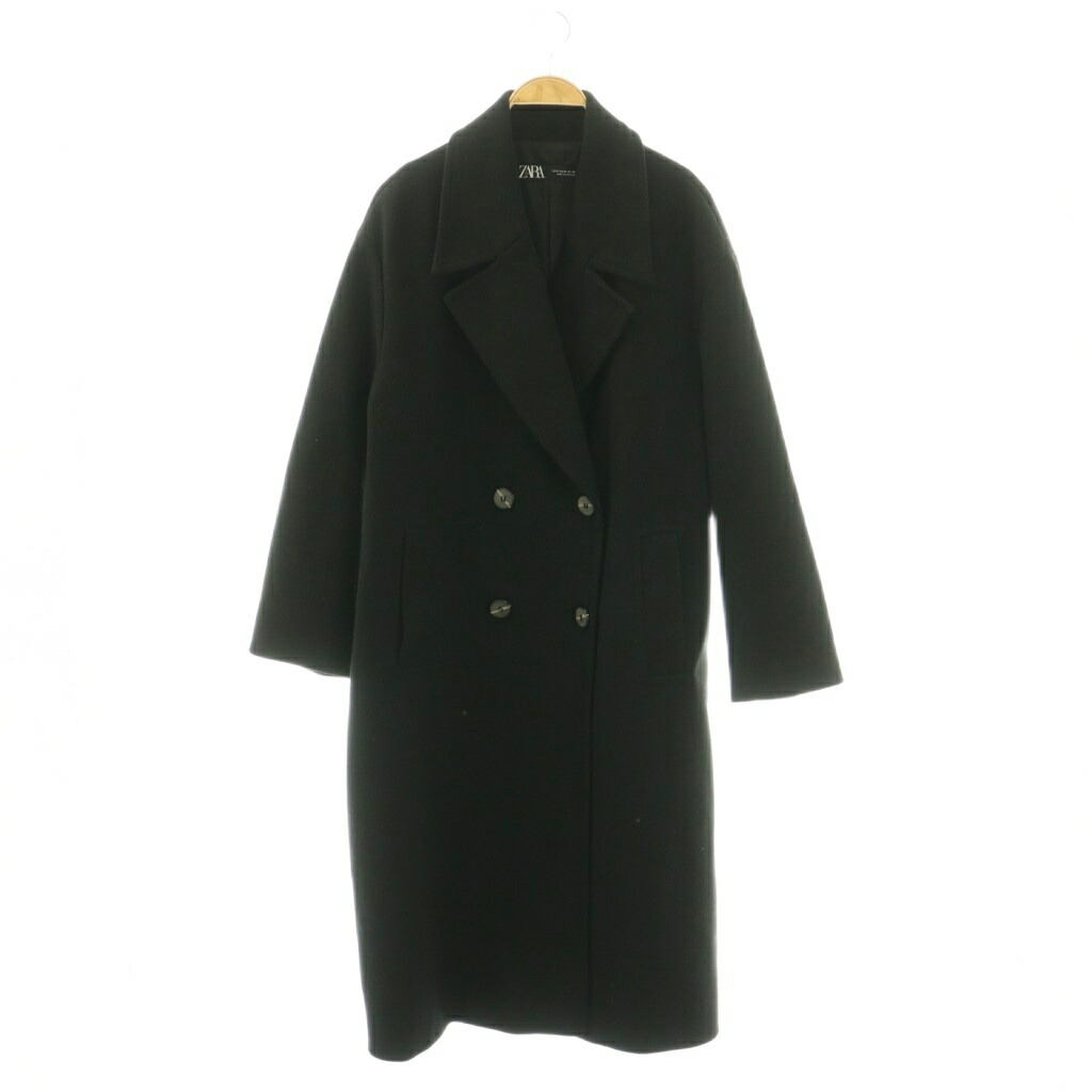 楽天市場】【中古】ザラ ZARA ロングコート チェスター ダブル 総裏地