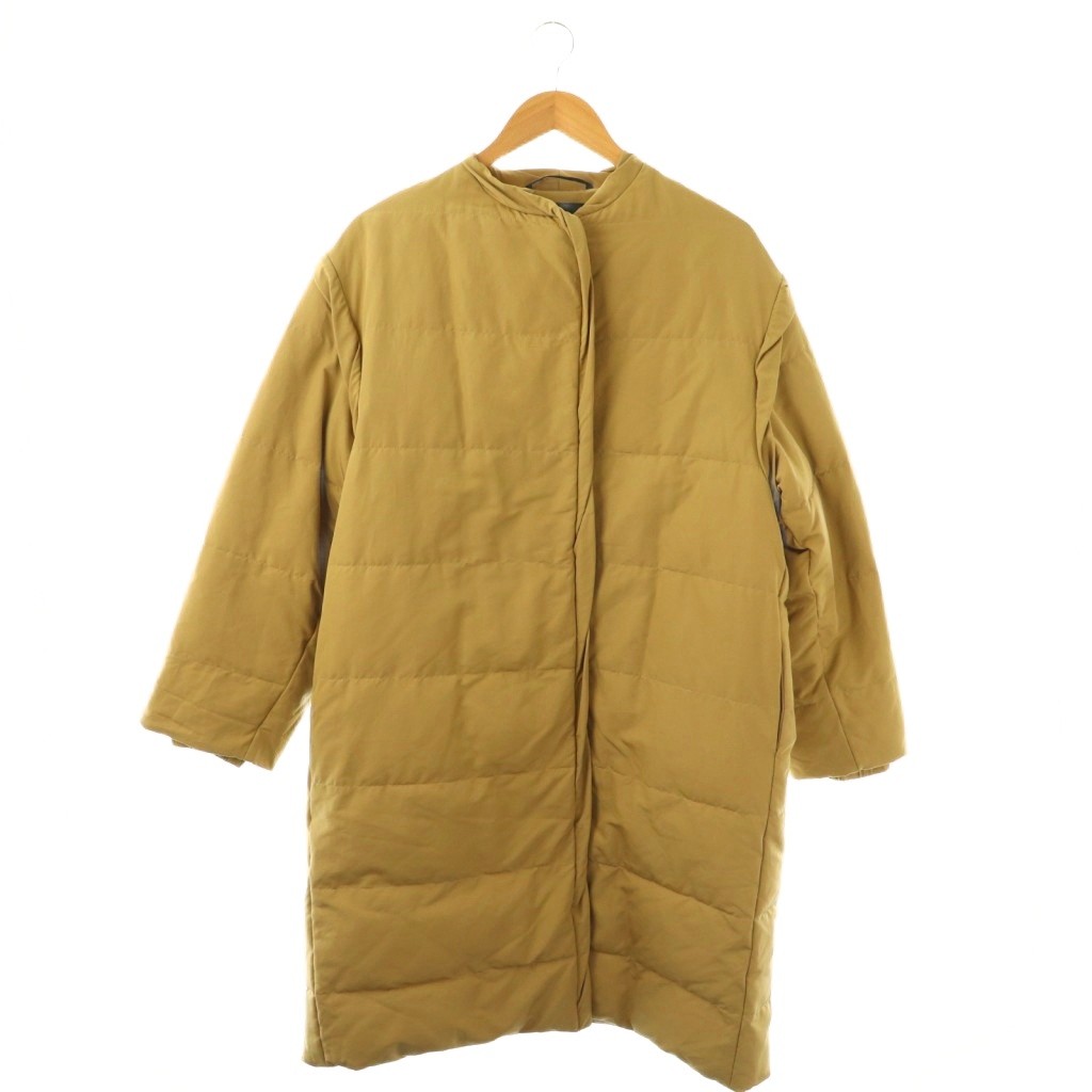 【中古】ジバンシィ GIVENCHY コットンナイロン 中綿ロングコート アウター 34 ベージュ /DF ■OS レディース 【ベクトル 古着】 260213 28,900円