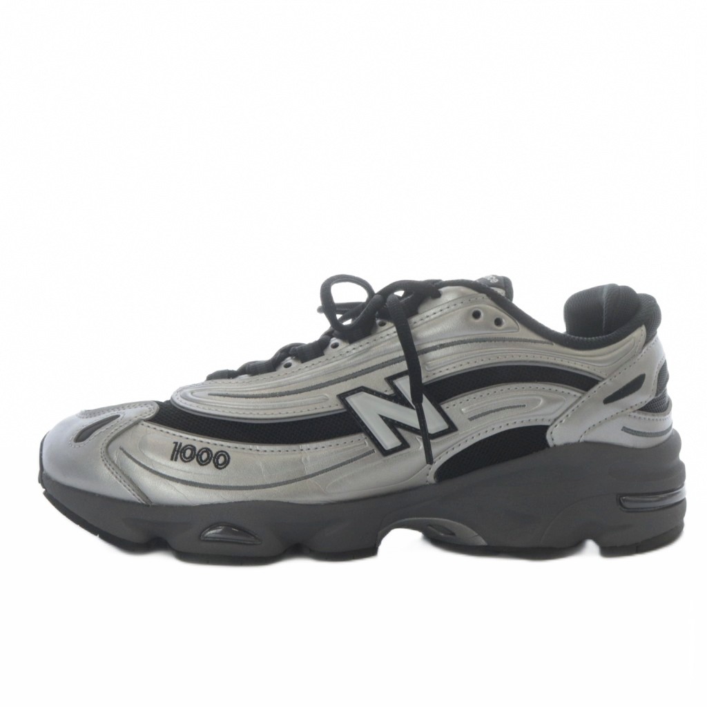 【中古】ニュー平衡にする NEW BALANCE M1000EGR スニーカー 置き目取りすてる US11 しろがね色色 /YO12 ■AD メンズ 【ベクター 古着】 260216