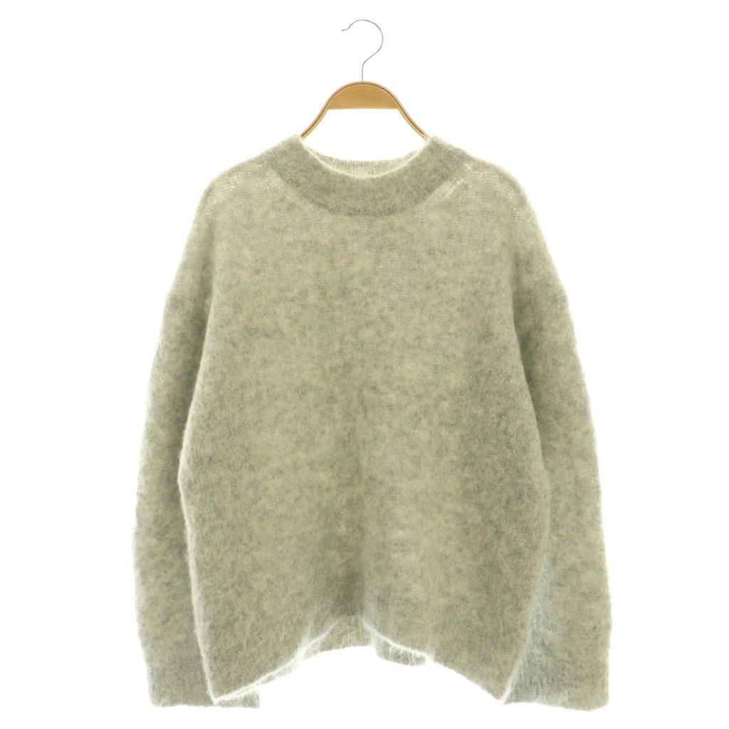【中古】ジプソフィア gypsophila Alpaca Shaggy Pullover ティーシャツ 編み物 スウェーター F 薄墨色 /DF ■os レディース 【ベクター 古着】 260219