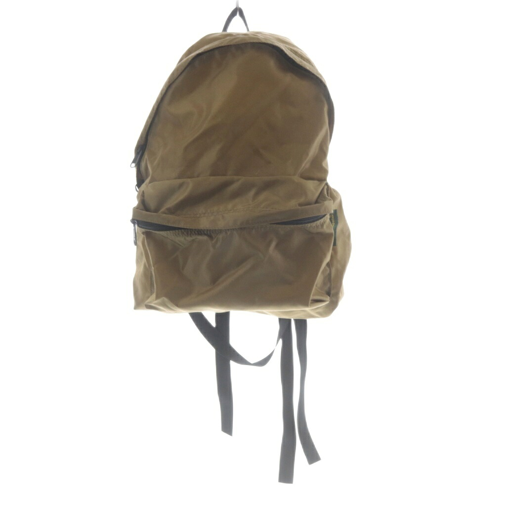 【中古】エルベシャプリエ Herve Chapelier ナイロンデイパック バックパック リュックサック 茶色 ブラウン /SR レディース 【ベクトル 古着】 260225