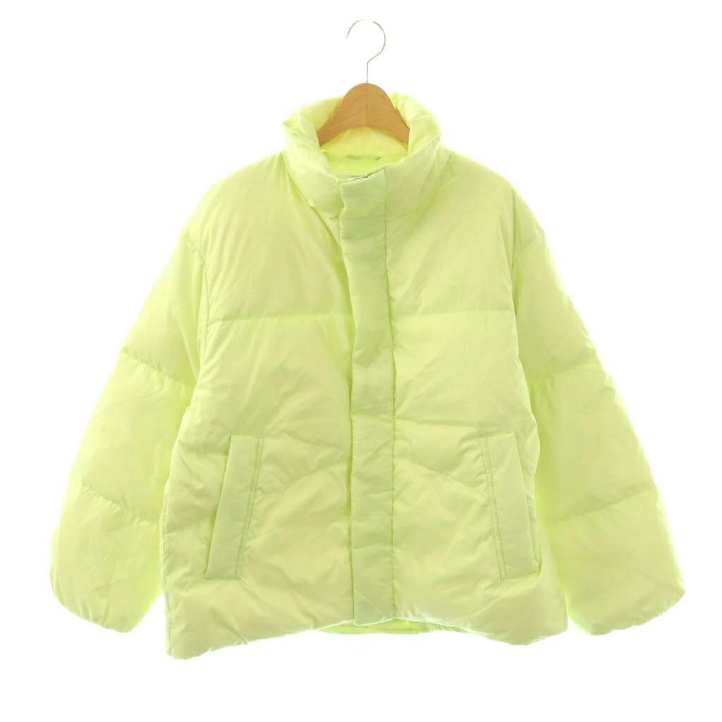 【中古】&times; TAION バルーンダウンブルゾン ジャケット M 黄緑 /NR ■OS レディース 【ベクトル 古着】 260219｜ブランド古着の買取販売ベクトル