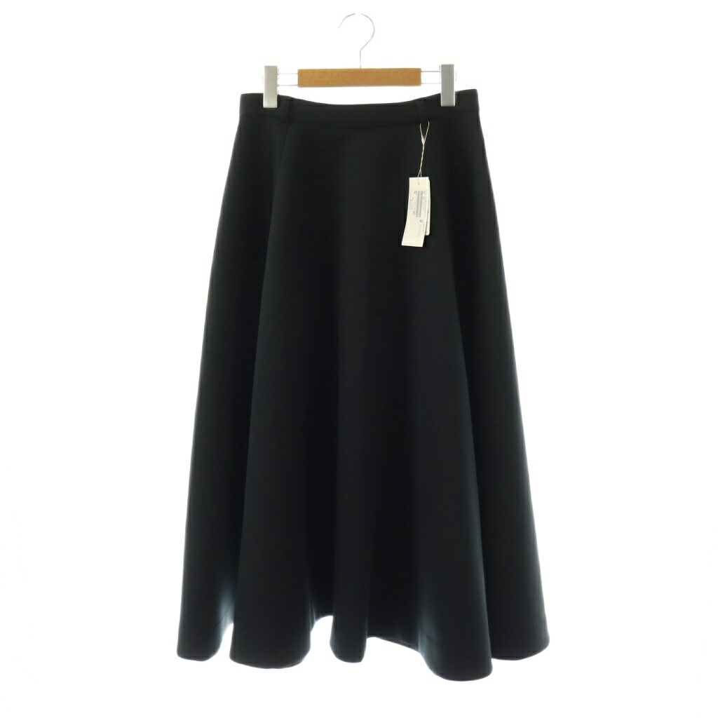 【中古】未当て嵌める品 ジャーナルスタンダードレサージュ journal standard L\u0027essage 25AW ウールボンディスカート ロング 太陽面爆発 38 黒いこと /DO ■os レディース 【ベクター 古着】 260219