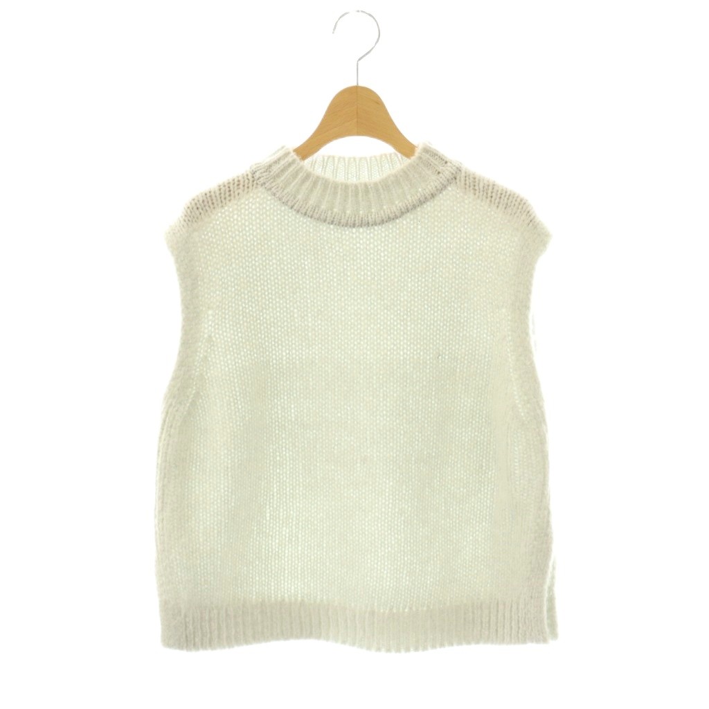 【中古】セオリーリュクス theory luxe 25AW EDWARDS LEONE SWEATER 編み物限りない ティーシャツ ラメ S32 ともし火薄墨色 /CX ■os レディース 【ベクター 古着】 260221 レディースファッション-トップス-ベスト・ジレ