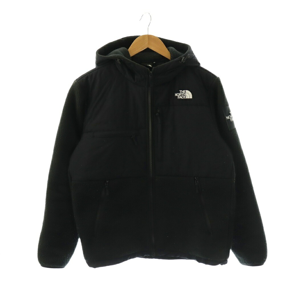 【中古】ザノースフェイス THE NORTH FACE NA72052 DENALI HOODIE フリースジャケット 中綿 ジップアップ M ブラック /HK ■OS メンズ 【ベクトル 古着】 260224｜ブランド古着の買取販売ベクトル
