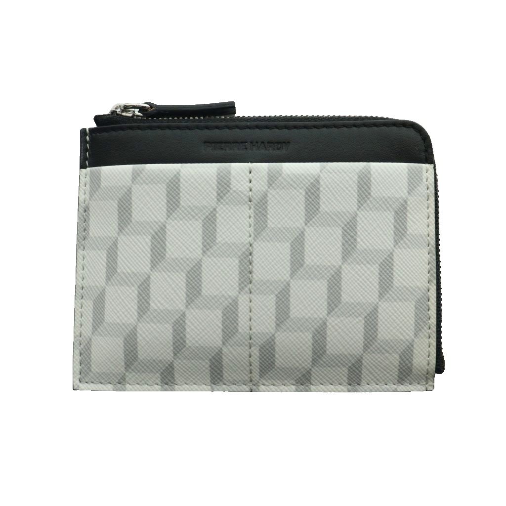 【中古】ピエールアルディ PIERRE HARDY ヴァロア VALOIS コインケース 御釣り入れ 紙入れ 白 白いこと 薄墨色 /SS ■os レディース 【ベクター 古着】 260221