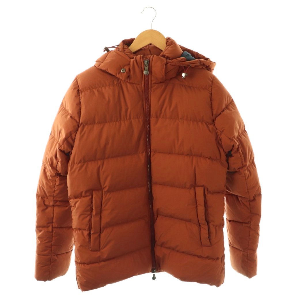 【中古】ピレネックス Pyrenex SPOUTNIC MINI RIPSTOP 落ち込む上衣 ボンネット付き添い人 M テラコッタ赤銅色 /ES ■os レディース 【ベクター 古着】 260227