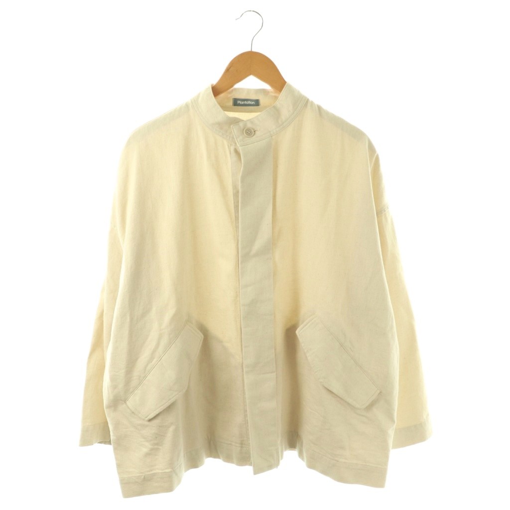 【中古】プランテーション plantation 25SS BIZEN KIRA デニムジャケット ブルゾン M アイボリー /ES ■OS メンズ 【ベクトル 古着】 260310 13,400円