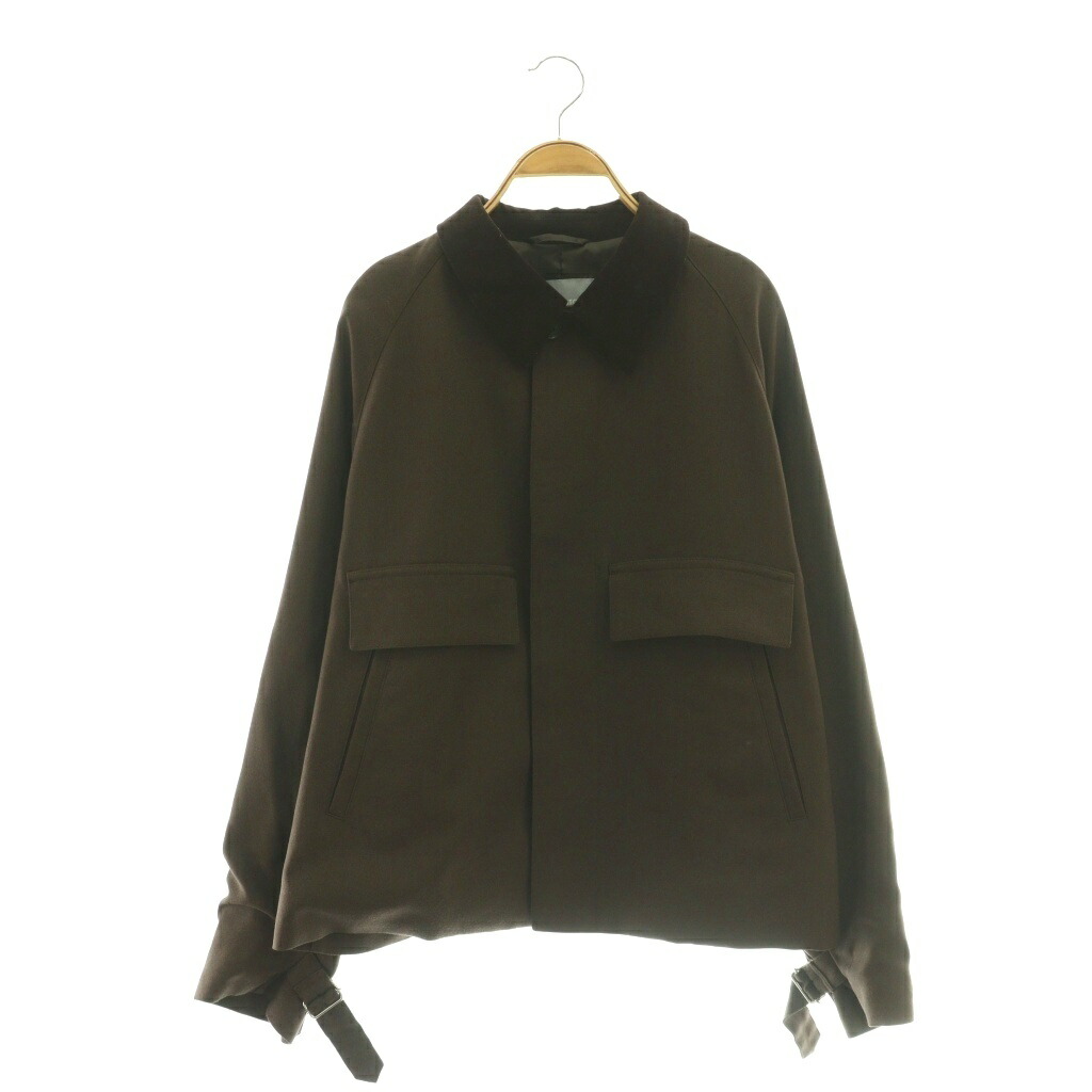 【中古】マッキントッシュフィロソフィー MACKINTOSH PHILOSOPHY GREY LABEL  RUSPER ラスパー ポリエステルサージジャケット アウター 6 茶 /NR ■OS メンズ レディース 【ベクトル 古着】 260312