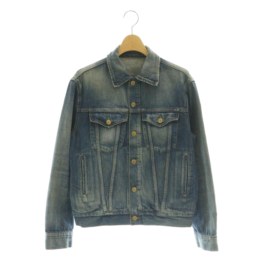 【中古】ドゥーズィエムクラス DEUXIEME CLASSE デニムジャケット Gジャン ジージャン アウター ブルー /YM レディース 【ベクトル 古着】 260316
