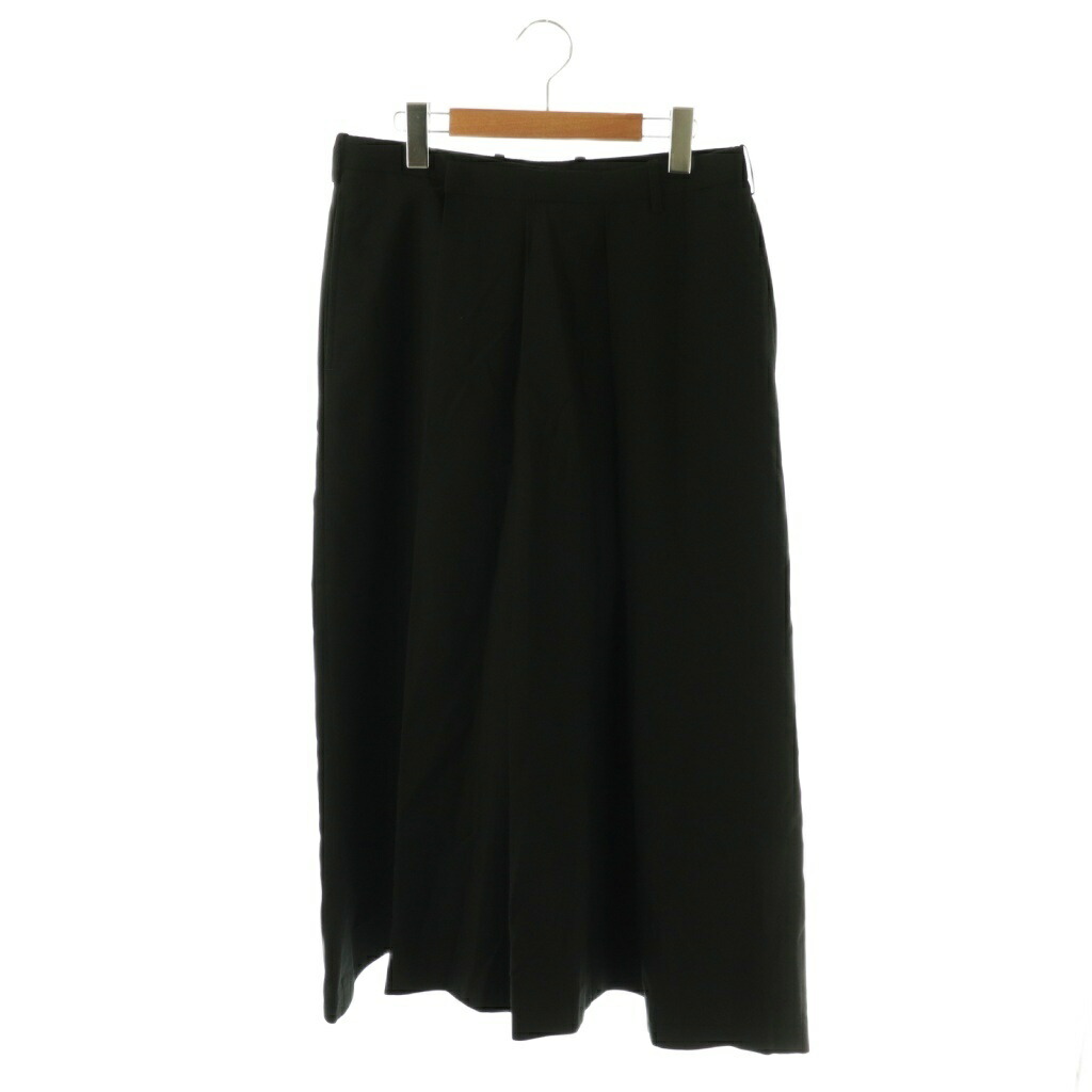 【中古】ラッドミュージシャン LAD MUSICIAN パンツ アシンメトリー ワイド ロング ウール 42 ブラック /YO ■SH ■OS メンズ 【ベクトル 古着】 260316|ブランド古着の買取販売ベクトル
