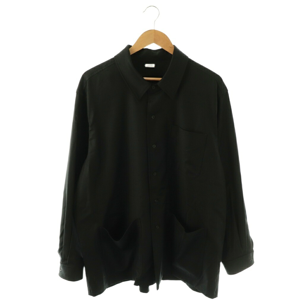 【中古】ザデイ THE DAY WOOL SILK CHORE JACKET チョアジャケット 地絹混 1 黒いこと /HK ■os ■SH メンズ 【ベクター 古着】 260312