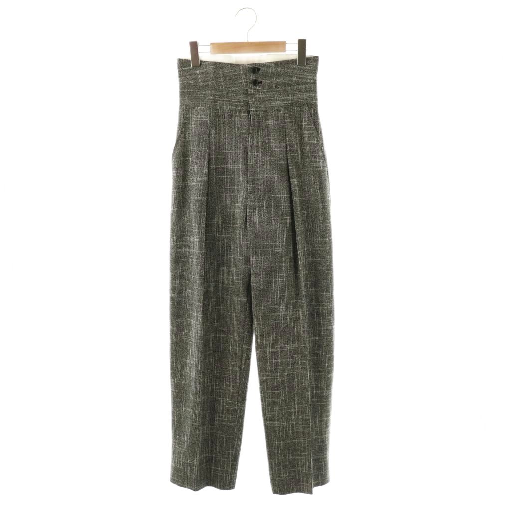 【中古】ルシェルブルー LE CIEL BLEU High Waist Pants パンツ テーパード ハイウエスト 34 ブラック /HK ■OS レディース 【ベクトル 古着】 260316