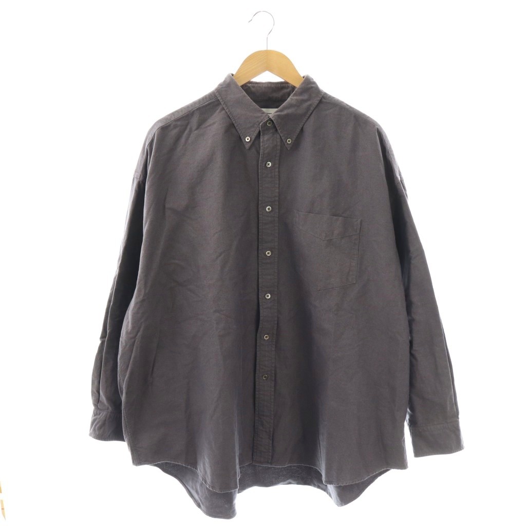 【中古】グラフペーパー Graphpaper Oxford Oversized B.D Shirt シャツ コットン F パープル /CX ■OS メンズ 【ベクトル 古着】 260313