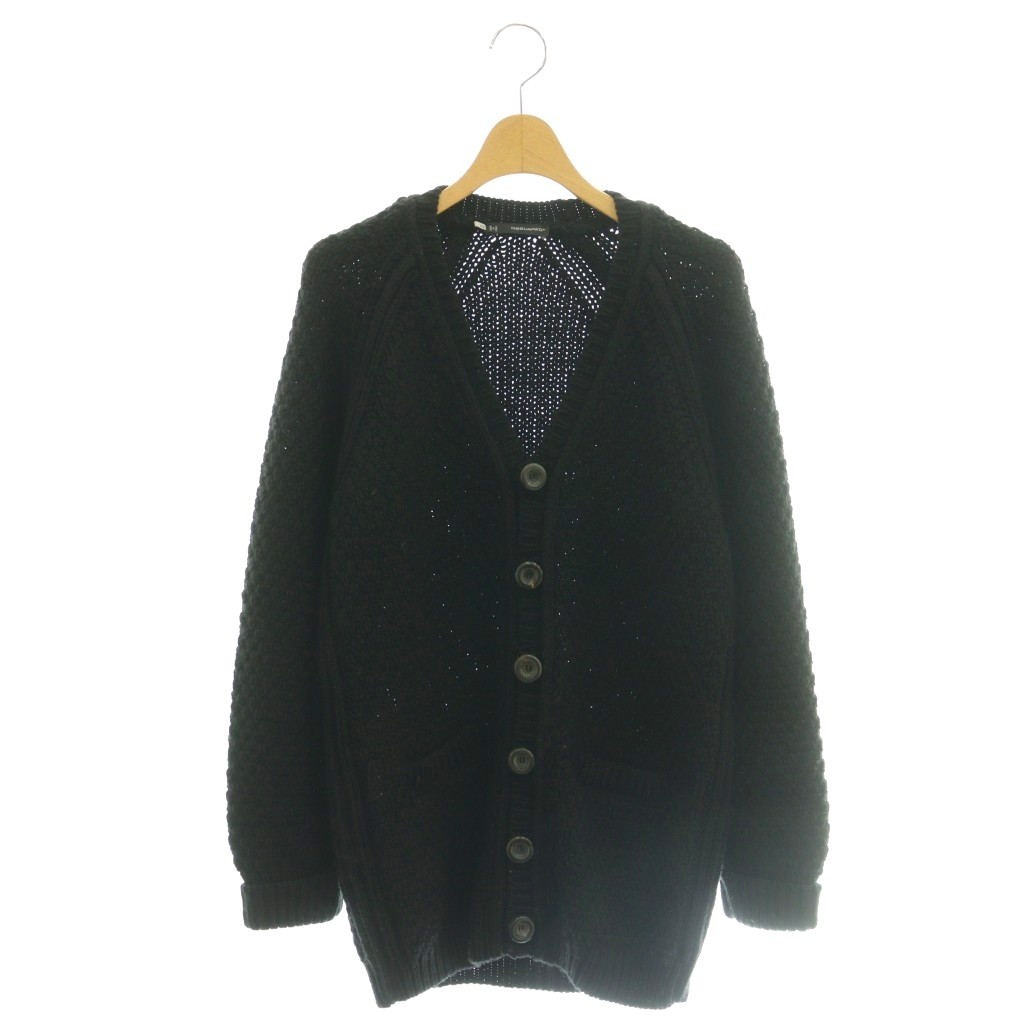 【中古】ディースクエアード DSQUARED2 編み物ジレー 長袖 羊毛 XS 黒 /DU メンズ 【ベクター 古着】 260317