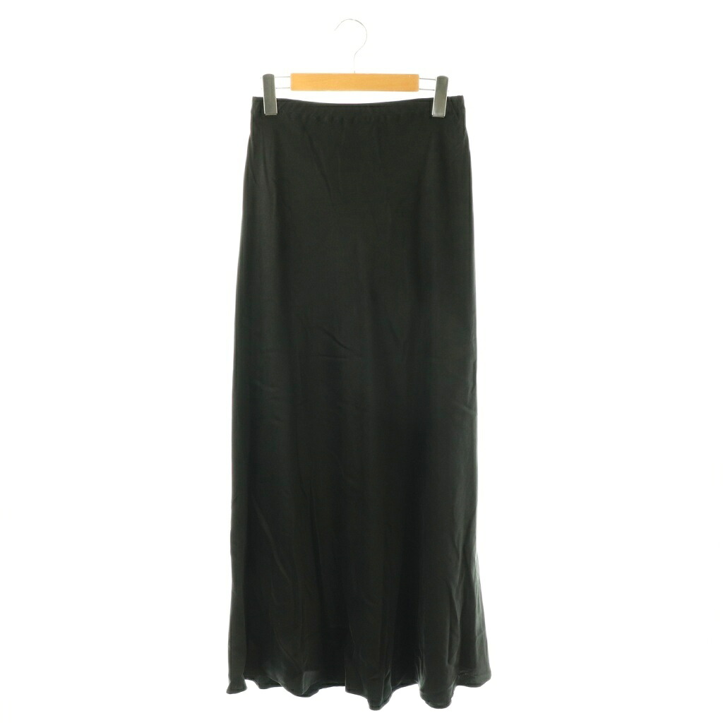 【中古】ドゥーズィエムクラス DEUXIEME CLASSE エブリデイアイライク EVERYDAY I LIKE 24SS Cu/R maxi スカート ロング フレア ブラック /DO ■OS レディース 【ベクトル 古着】 260317