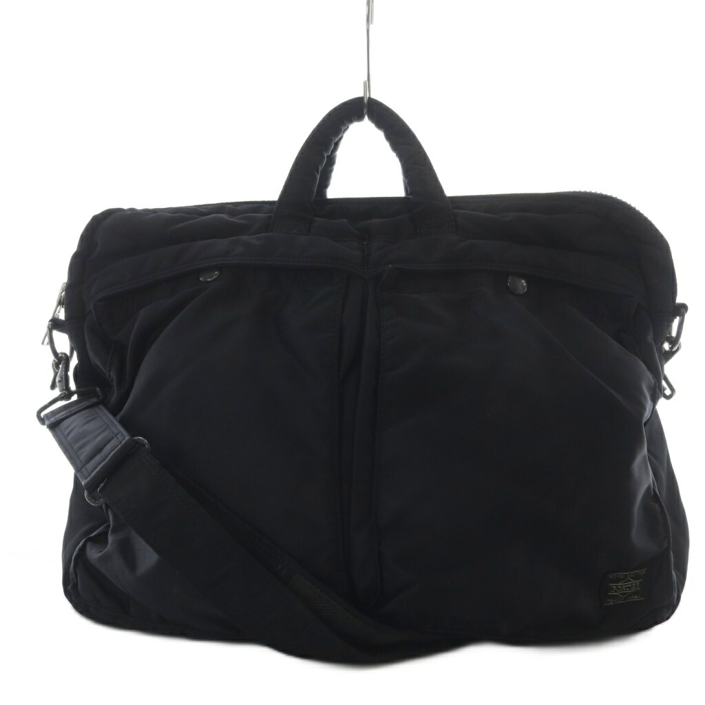 【中古】ポーター PORTER 吉田カバン タンカー 2WAY ブリーフケース トートバッグ ショルダーバッグ ナイロン ブラック /YO31 メンズ レディース 【ベクトル 古着】 260326|ブランド古着の買取販売ベクトル