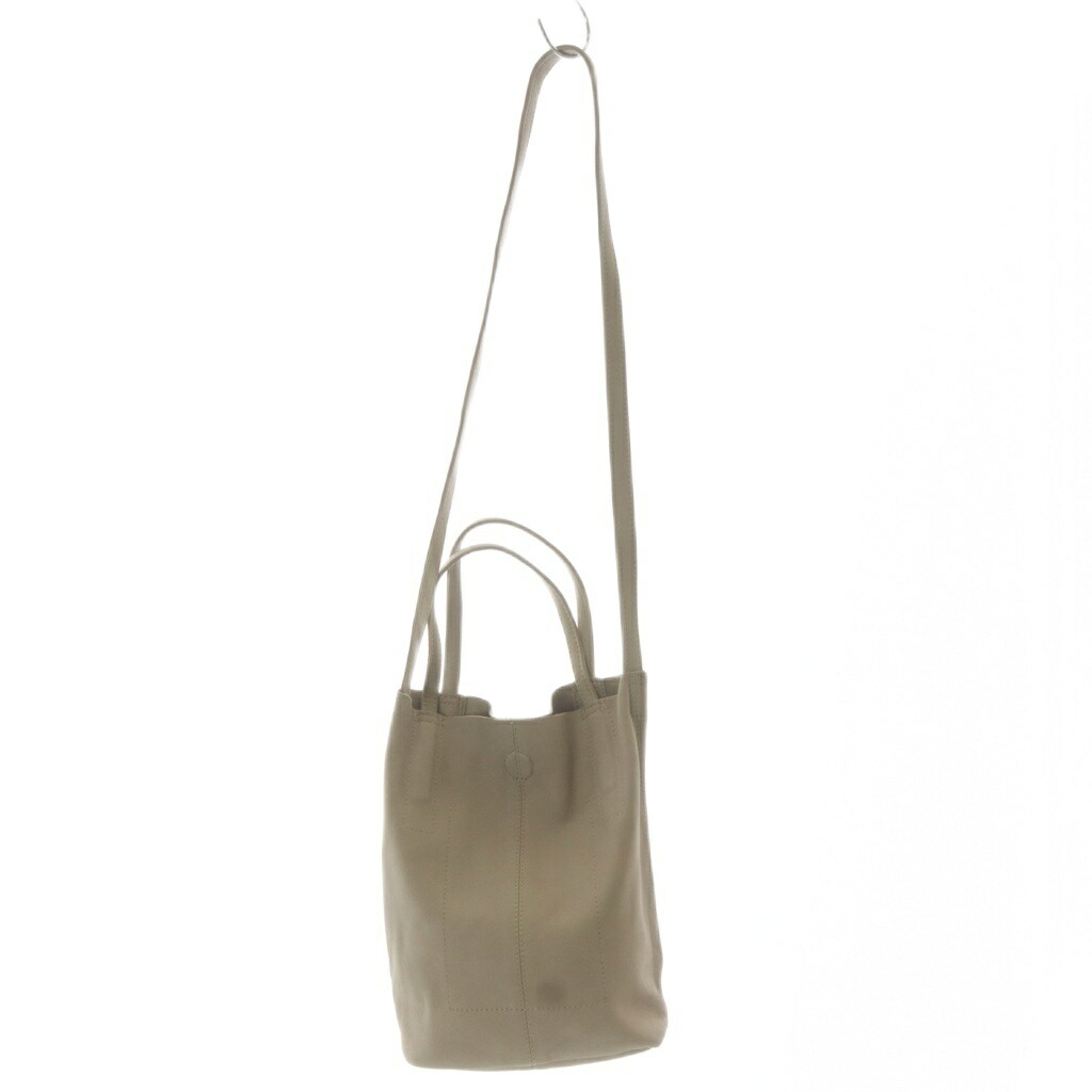 【中古】モルフェ Morphee 2way Small tote トートバッグ ショルダーバッグ ベージュ /SR レディース 【ベクトル 古着】 260324