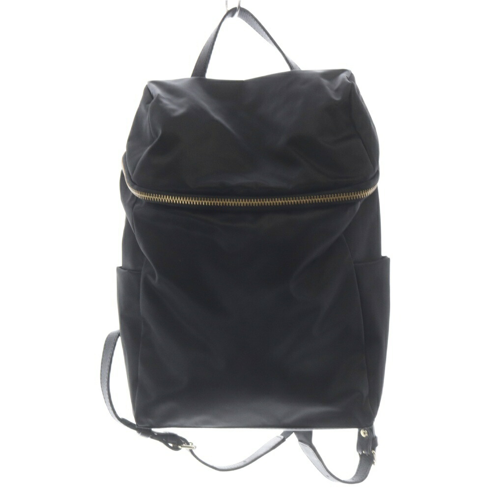 【中古】ラシット RUSSET ナイロン クラウズ リュックサック 黒 ブラック /SR レディース 【ベクトル 古着】 260324