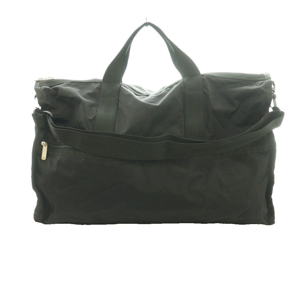 【中古】レスポートサック LesportSAC 2WAYボストンバッグ トート 肩肉 お手て 黒 黒いこと /SS ■os ■SH レディース 【ベクター 古着】 260319