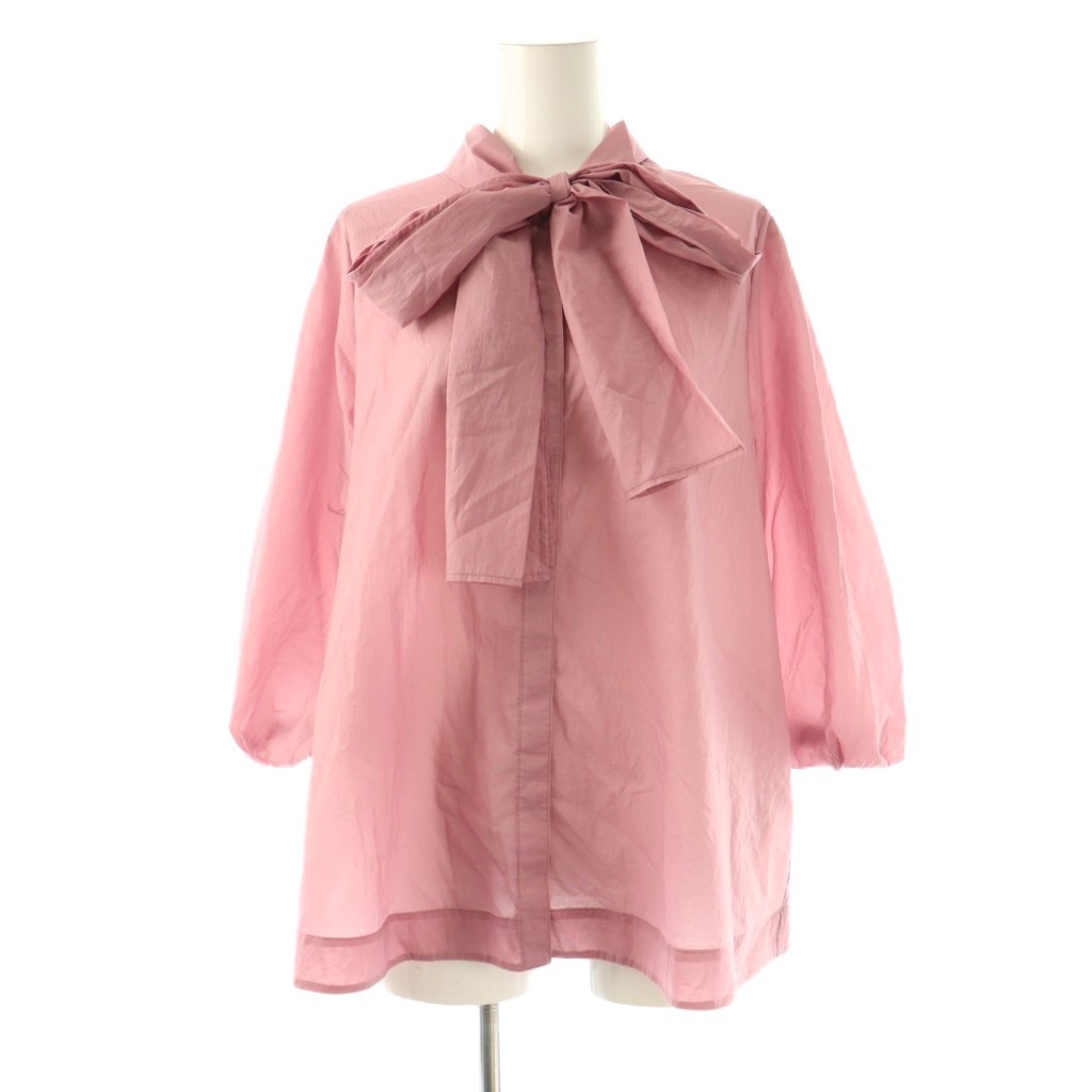 【中古】セルフォード CELFORD 24AW ビッグリボンブラウス シャツ 長袖 F ピンクパープル /SS ■OS レディース 【ベクトル 古着】 260329 6,675円