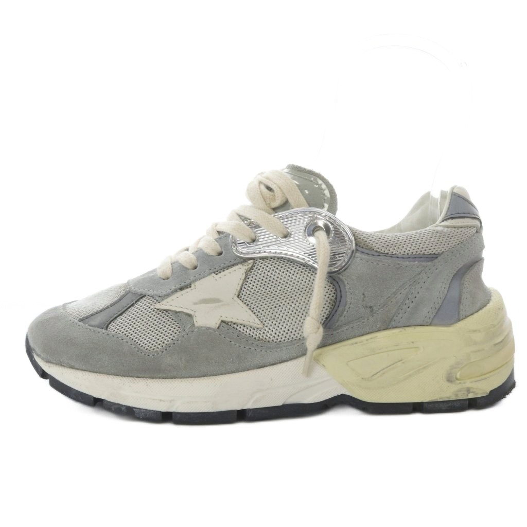 【中古】ゴールデングース GOLDEN GOOSE runnning dad senza riport pvc スニーカー 置き目撥ねのける 34 薄墨色 /YO40 レディース 【ベクター 古着】 260331