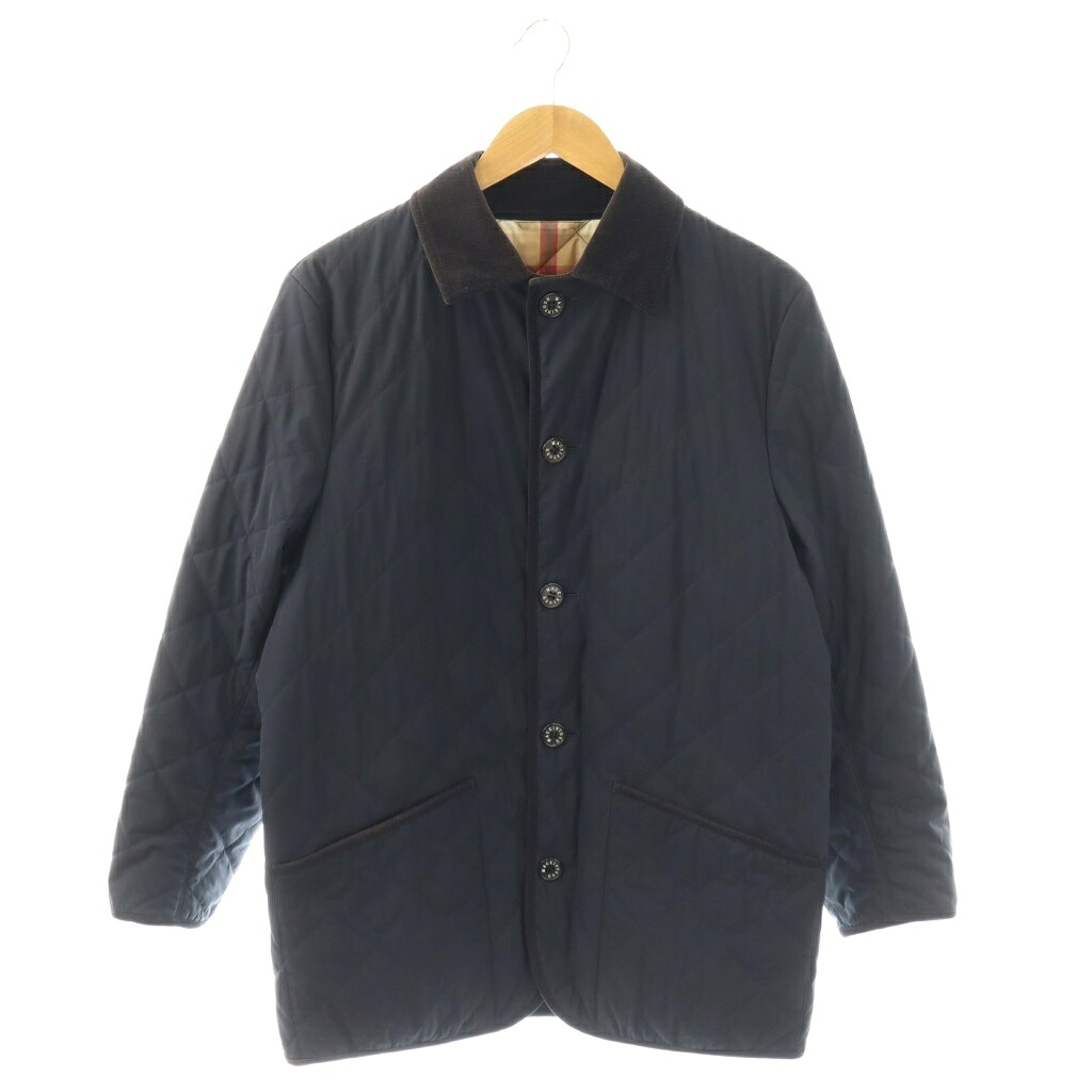 【中古】マッキントッシュ ロンドン MACKINTOSH LONDON キルティングジャケット アウター ステンカラー 40 紺 /CX ■OS ■SH メンズ 【ベクトル 古着】 260331|ブランド古着の買取販売ベクトル
