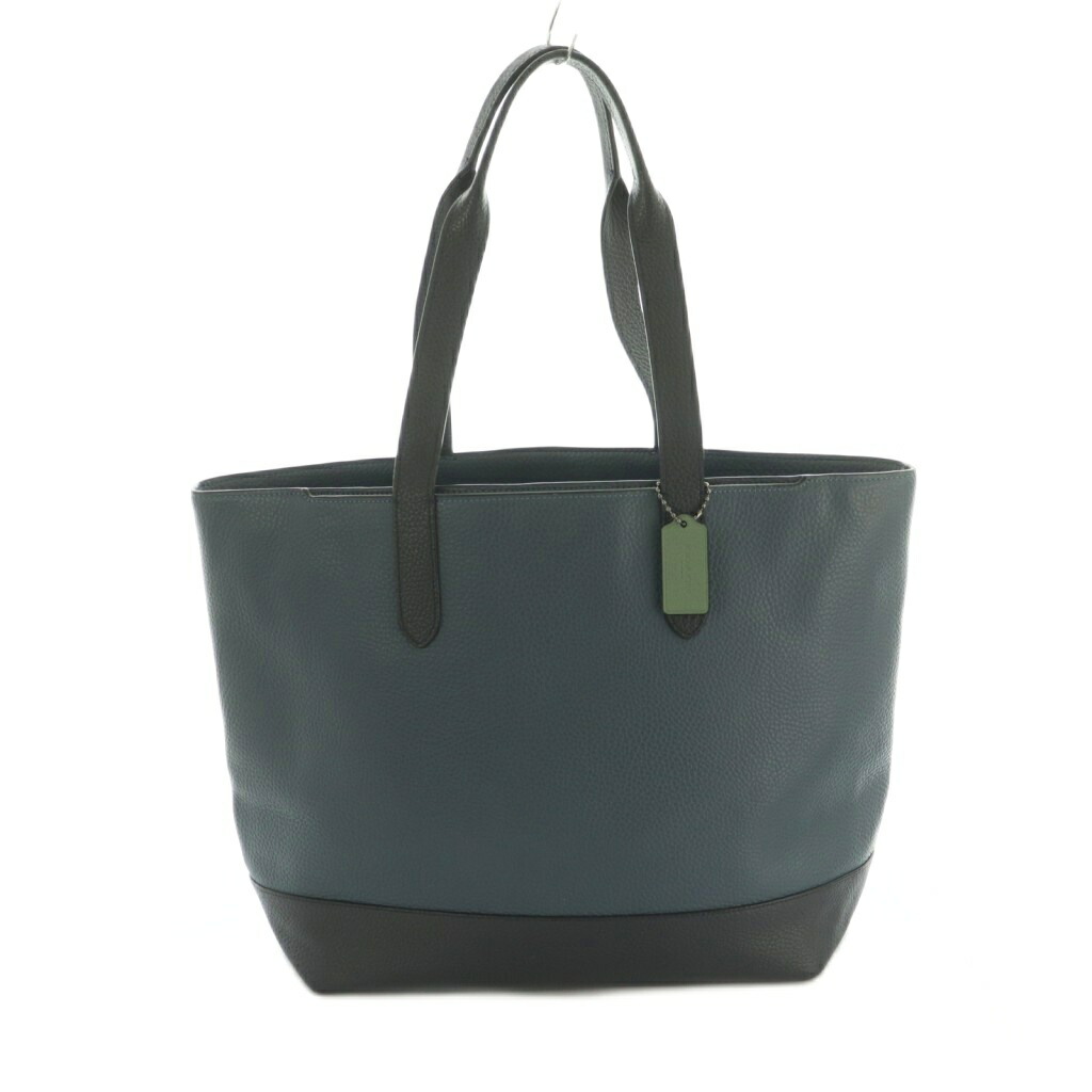 【中古】コーチ職 COACH ハミルトン トート 色合い立ちはだかる トートバッグ 青 C6874 /MI ■os ■SH レディース 【ベクター 古着】 260406