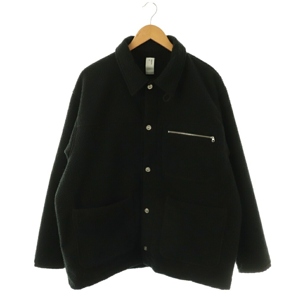 【中古】ビナイン benine 9 25AW Stretch Fleece Tech Blouson 上衣 アウター ステンカラー L 黒 /CX ■os ■SH メンズ 【ベクター 古着】 260403