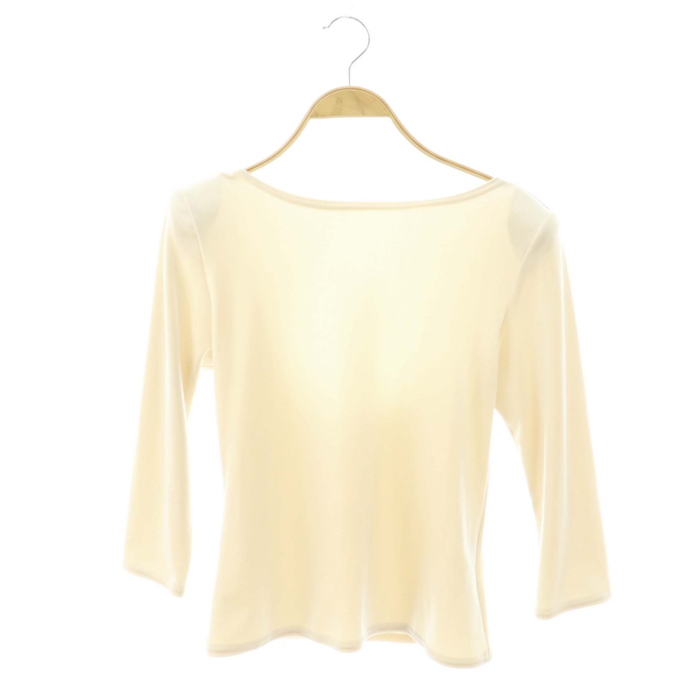 【中古】シーニュ Cygne Riane back-open velour top トップス カットソー バックU 0 ベージュ /CX ■OS レディース 【ベクトル 古着】 260331