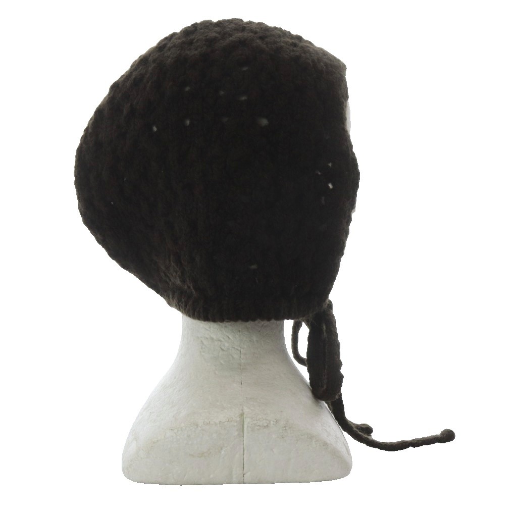 【中古】アモーメント AMOMENTO CROCHET KNIT BONNET ニット帽 ブラウン /YO29 レディース 【ベクトル 古着】 260330｜ブランド古着の買取販売ベクトル