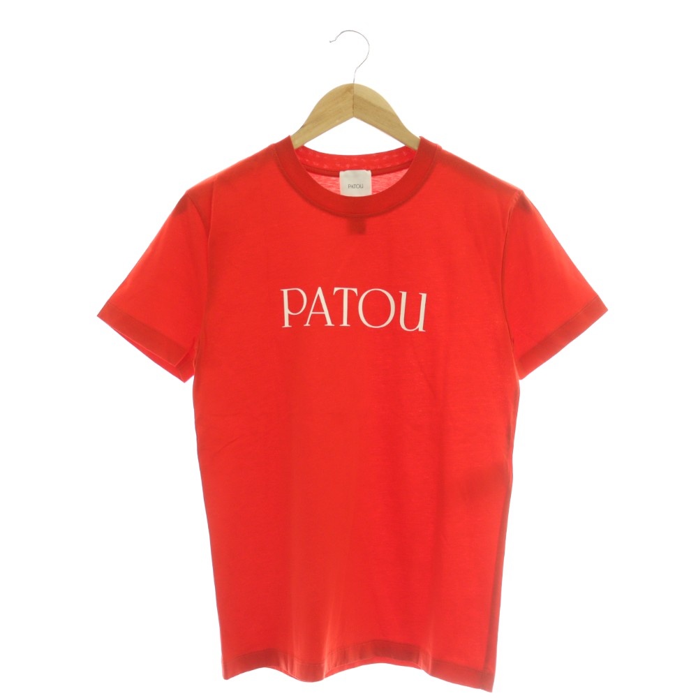 【中古】パトゥ PATOU オーガニックコットン パトゥロゴTシャツ カットソー XXS 赤 レッド /CX ■OS レディース 【ベクトル 古着】 260408