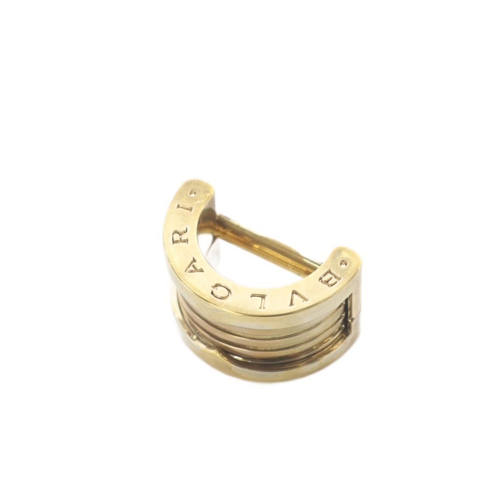 【中古】ブル小峡谷 BVLGARI B-zero1 えり巻き輪っか ロゴタイプ ゴールド色 /SR ■OH レディース 【ベクター 古着】 260422