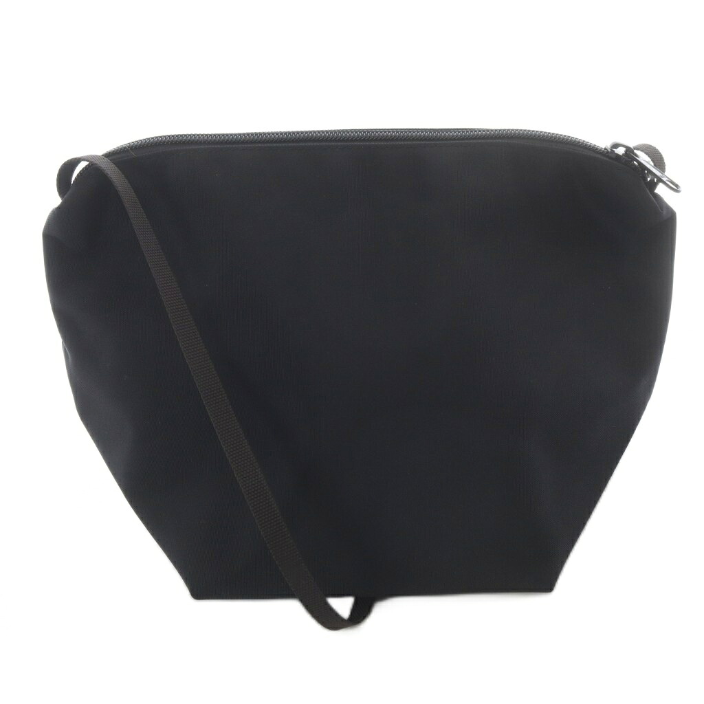 【中古】エルベシャプリエ Herve Chapelier ナイロン舟形ショルダーバッグ 黒 ブラック /SR レディース 【ベクトル 古着】 260410