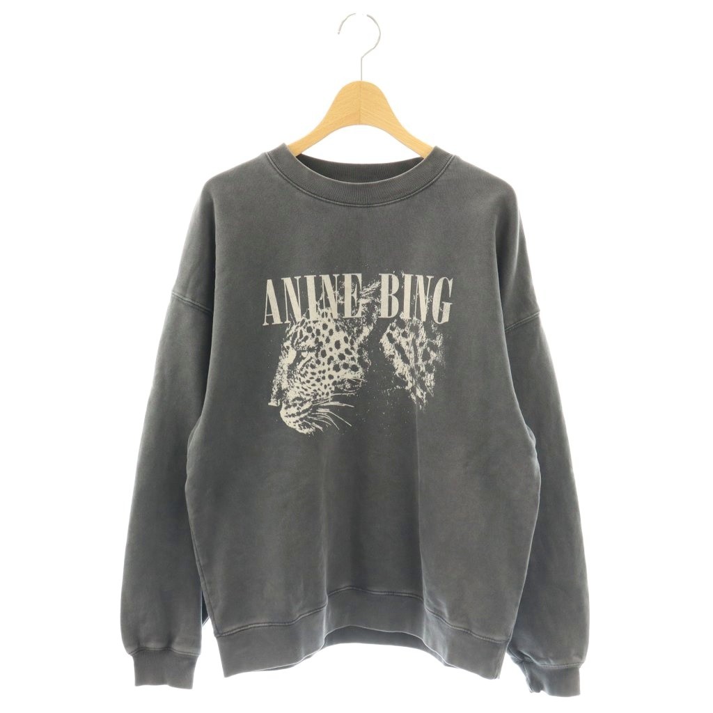 【中古】アニンビン ANINE BING 25AW SPENCER SWEAT スウェット グレー /SY ■OS レディース 【ベクトル 古着】 260415