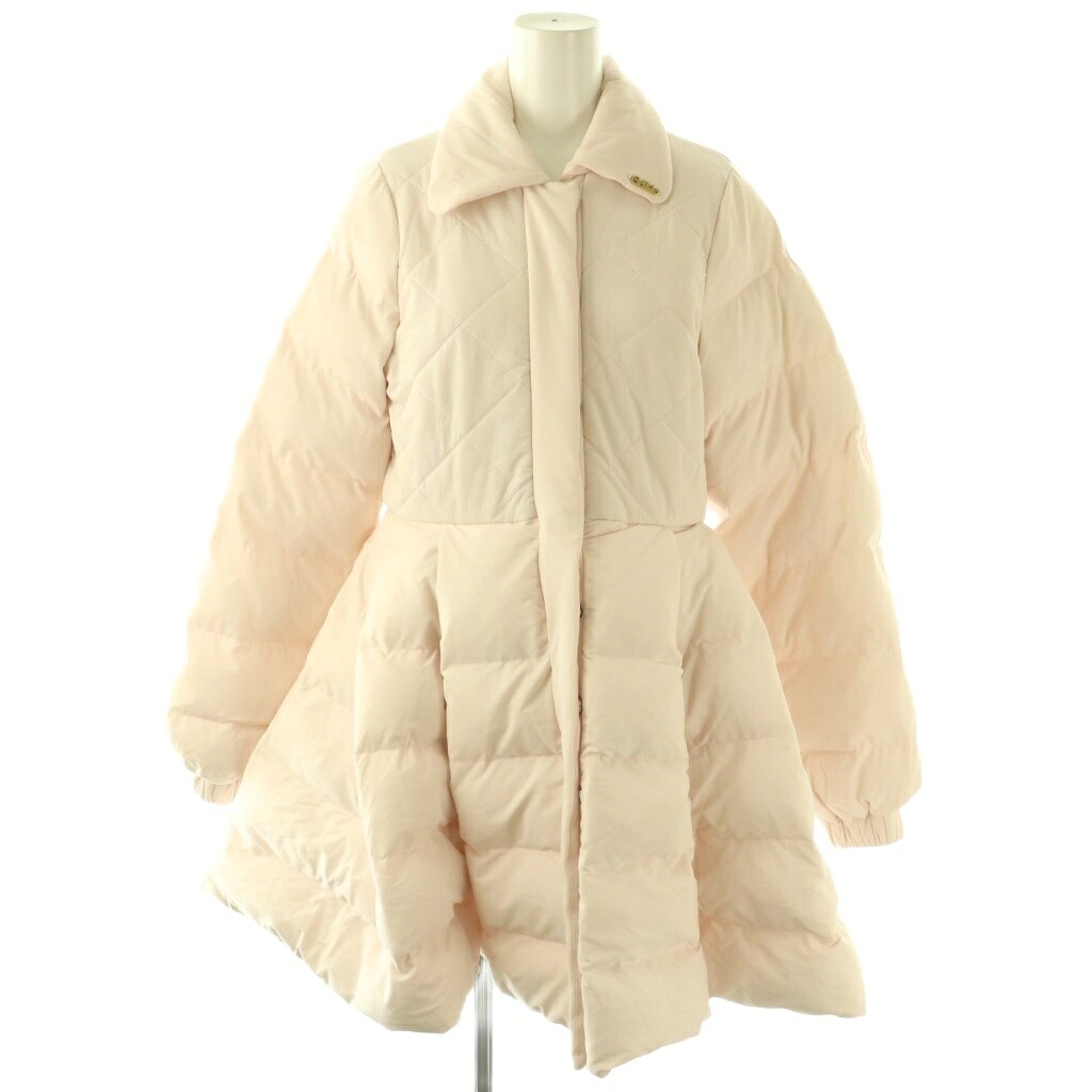 【中古】セルキー Selkie キルティングAライン中綿コート XXS ライトピンク /ES ■OS レディース 【ベクトル 古着】 260416｜ブランド古着の買取販売ベクトル
