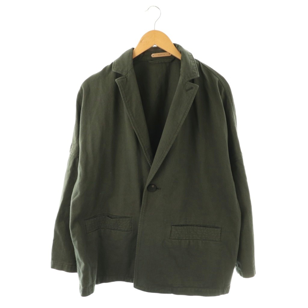 【中古】ギャルリーヴィー GALERIE VIE トゥモローランド 25SS オーガニックシェイド テーラードジャケット F チャコール /SY ■OS レディース 【ベクトル 古着】 260416