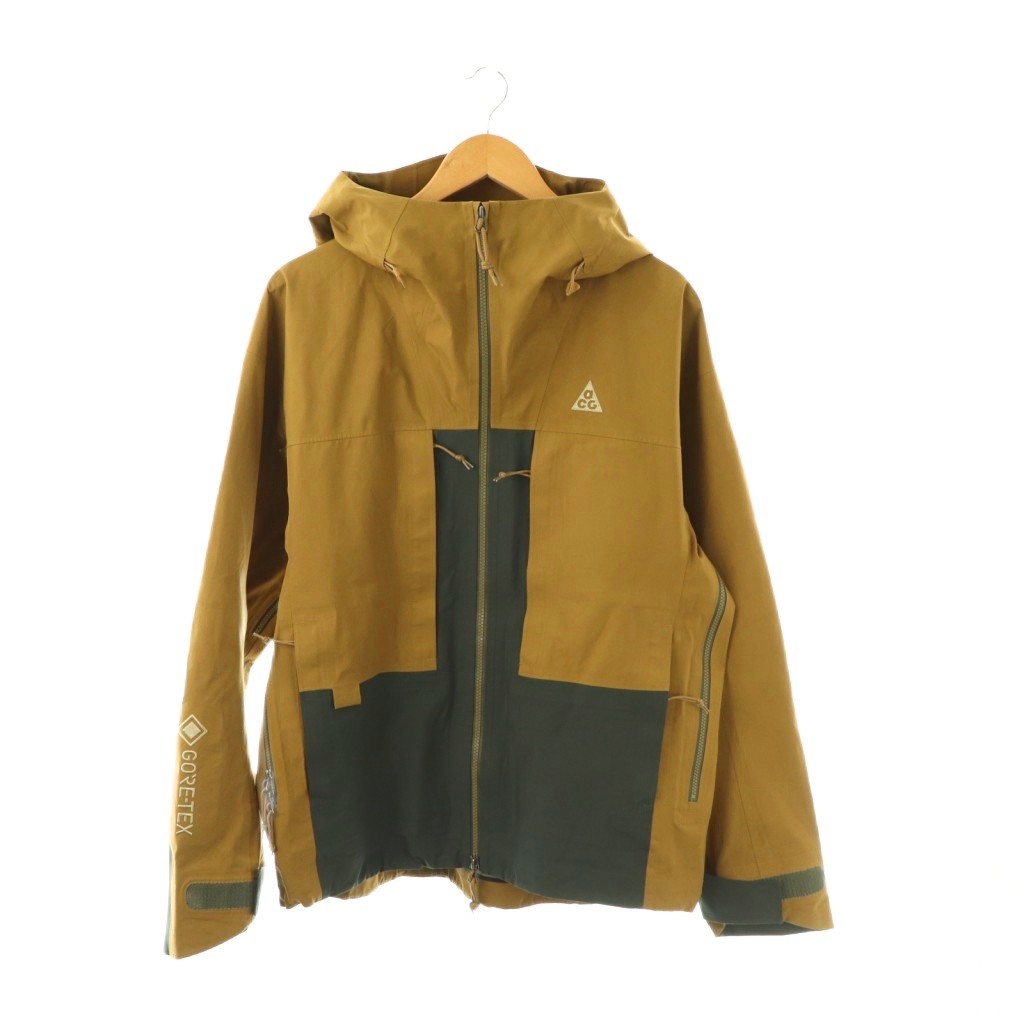 【中古】ナイキエーシージー NIKE ACG AS M NRG ACG MISERY RDGE GORE JACKET ボンネット上衣 上衣 ジップアップ M 駱駝 /DF ■os メンズ 【ベクター 古着】 260427