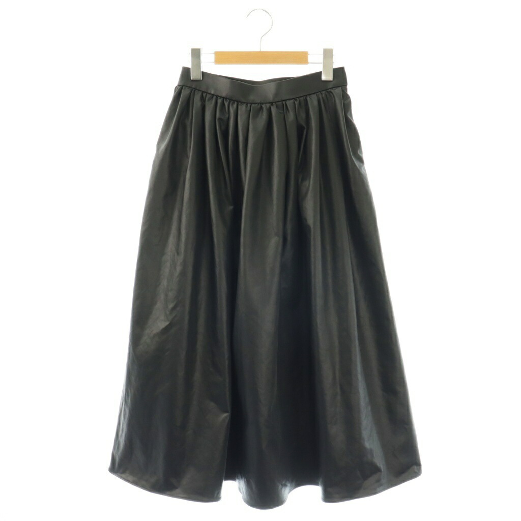 【中古】ドゥーズィエムクラス DEUXIEME CLASSE エブリデイアイライク EVERYDAY I LIKE NewDramatic スコート ロング 太陽面爆発 34 黒いこと /DO ■os レディース 【ベクター 古着】 260428