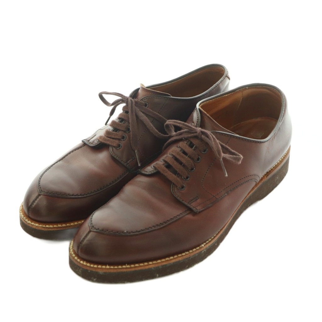 【中古】オールデン ALDEN V心付けシューズ 8.5 26.5珊 茶 54913 /MI ■os ■AD メンズ 【ベクター 古着】 260520