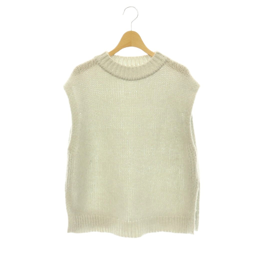【中古】セオリーリュクス theory luxe 25AW LEONE SWEATER EDWARDS ベスト ニット 38 グレー /HK ■OS レディース 【ベクトル 古着】 260521｜ブランド古着の買取販売ベクトル 7,739円