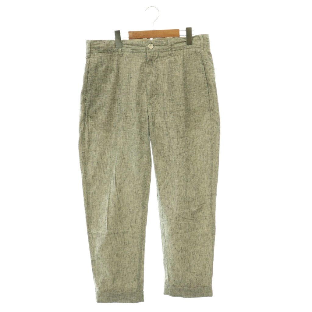 【中古】エンジニアードガーメンツ Engineered Garments リネンコットンドロストパンツ テーパード ロールアップ S 薄墨色 /HS ■os ■SH メンズ 【ベクター 古着】 260525
