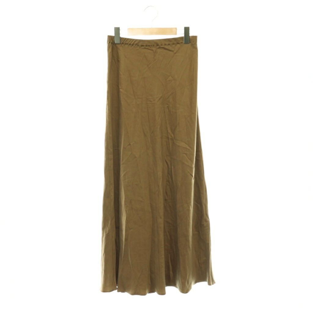 【中古】ドゥーズィエムクラス DEUXIEME CLASSE エブリデイアイライク EVERYDAY I LIKE 赤金/R マキシスコート 太陽面爆発 ロング 茶 赤銅色 /SY ■os レディース 【ベクター 古着】 260525