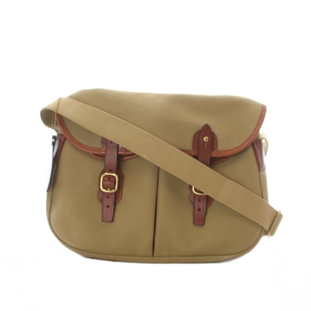 【中古】ブレディ Brady ariel trout large bag ショルダーバッグ カーキ 下げ翼開閉 なめし革 /RI ■os レディース 【ベクター 古着】 260601