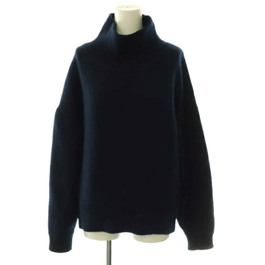 【中古】ミューズ ドゥーズィエム クラス MUSE de Deuxieme Classe Air CASH タートルネックプルオーバー ニット セーター 長袖 カシミヤ ネイビー /DO ■OS レディース 【ベクトル 古着】 260608｜ブランド古着の買取販売ベクトル